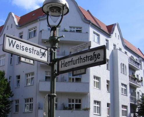 Schillerkiez Weise-/Ecke Herrfurthstraße, Foto: Sludge G via flickr